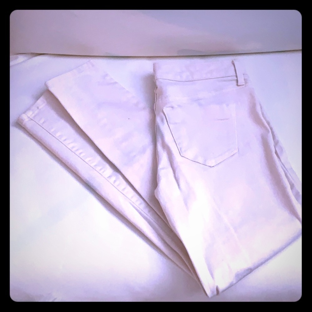 Mossimo Off White Skinny Jeans, Size 0